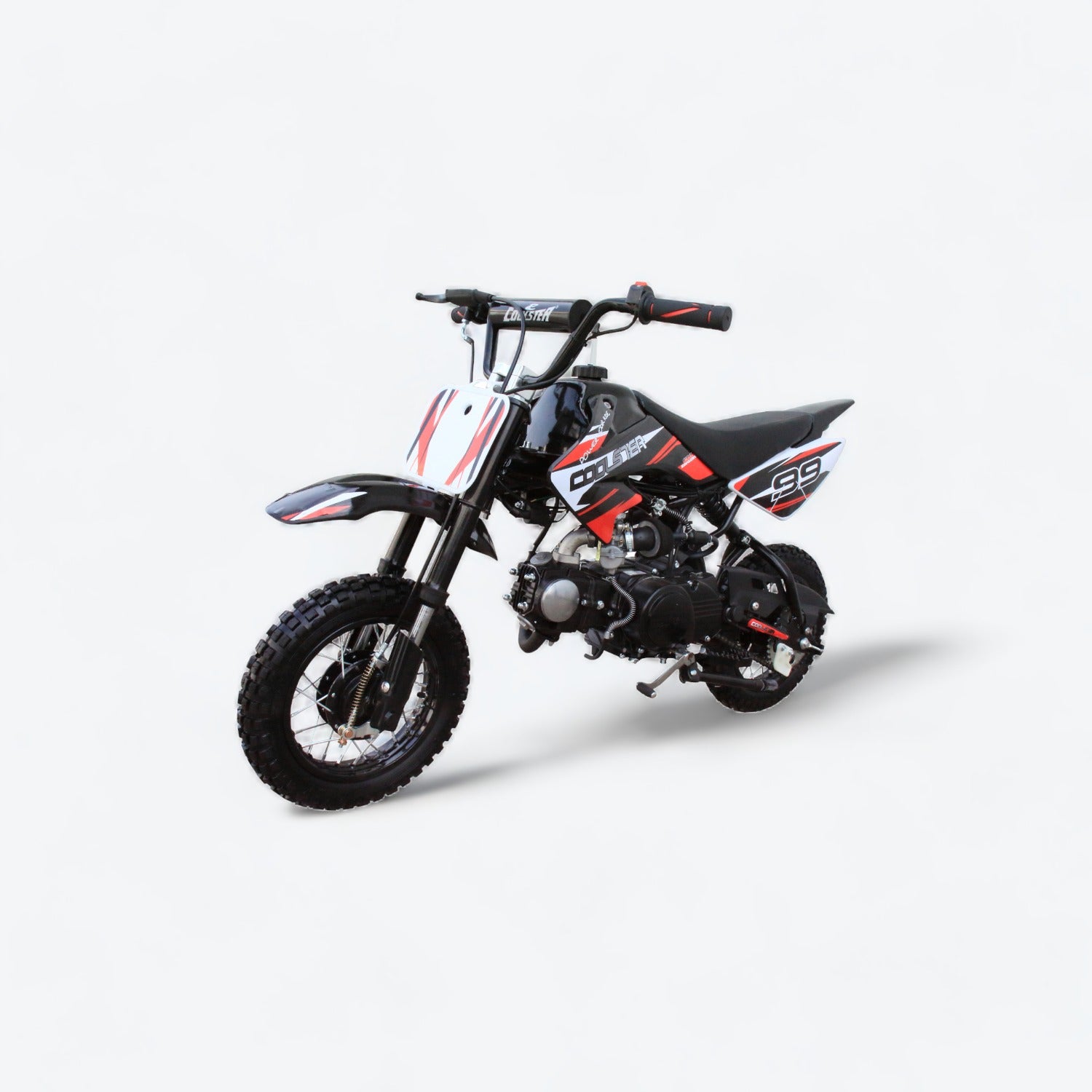 70cc Gas 3 Speed Dirt Bike, Semi Automatic Motocicleta - Coolster QG-210
