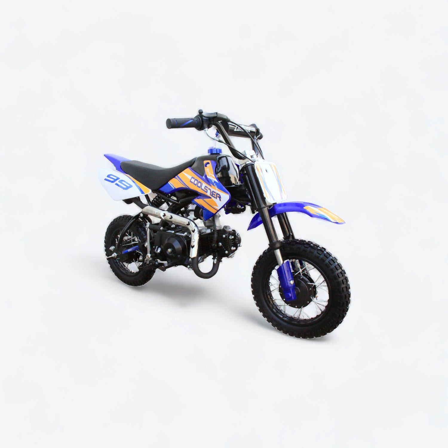 70cc Gas 3 Speed Dirt Bike, Semi Automatic Motocicleta - Coolster QG-210