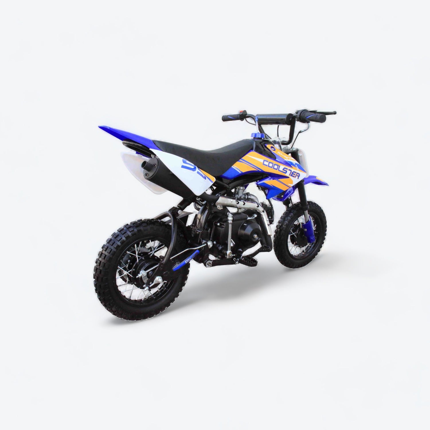 70cc Gas 3 Speed Dirt Bike, Semi Automatic Motocicleta - Coolster QG-210
