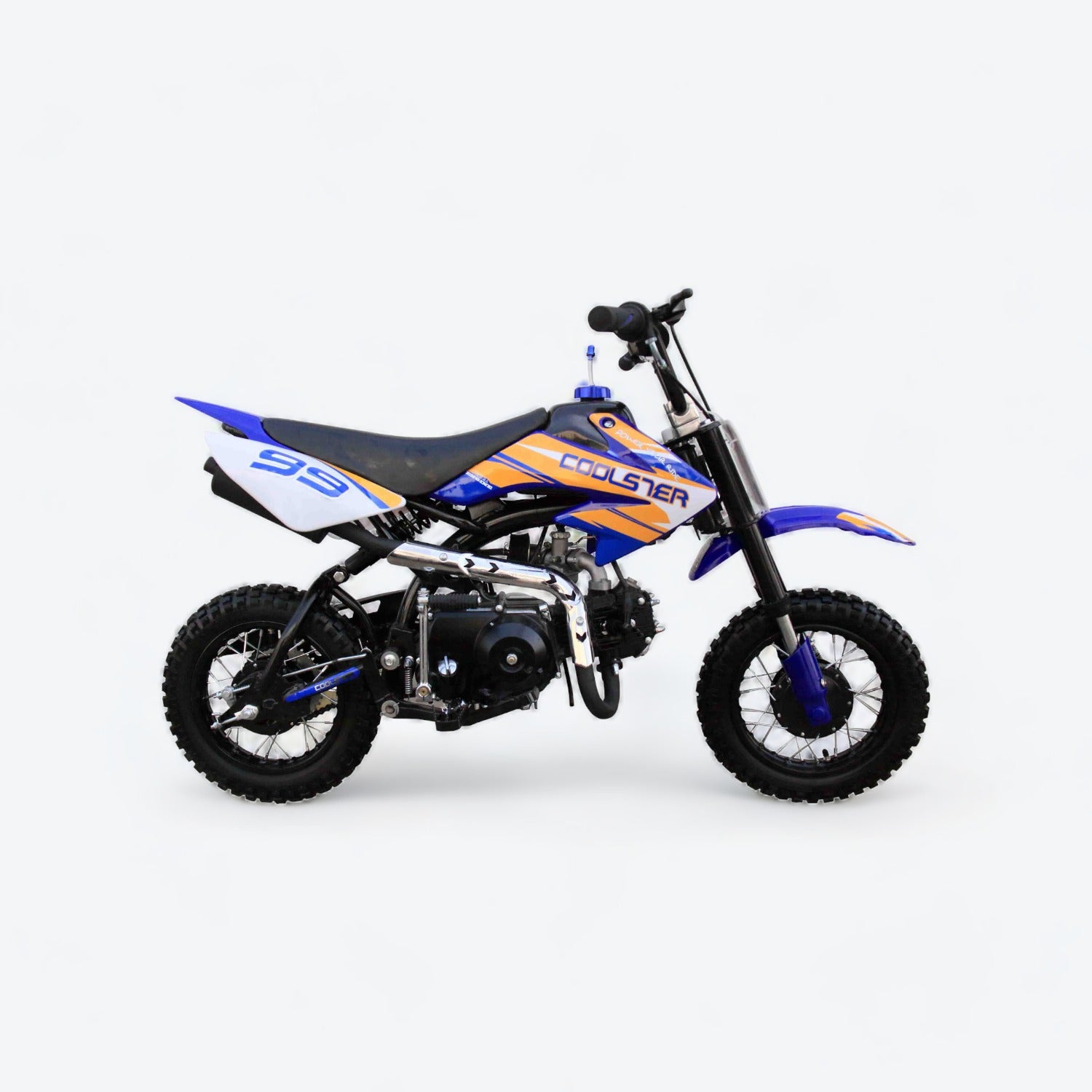 70cc Gas 3 Speed Dirt Bike, Semi Automatic Motocicleta - Coolster QG-210