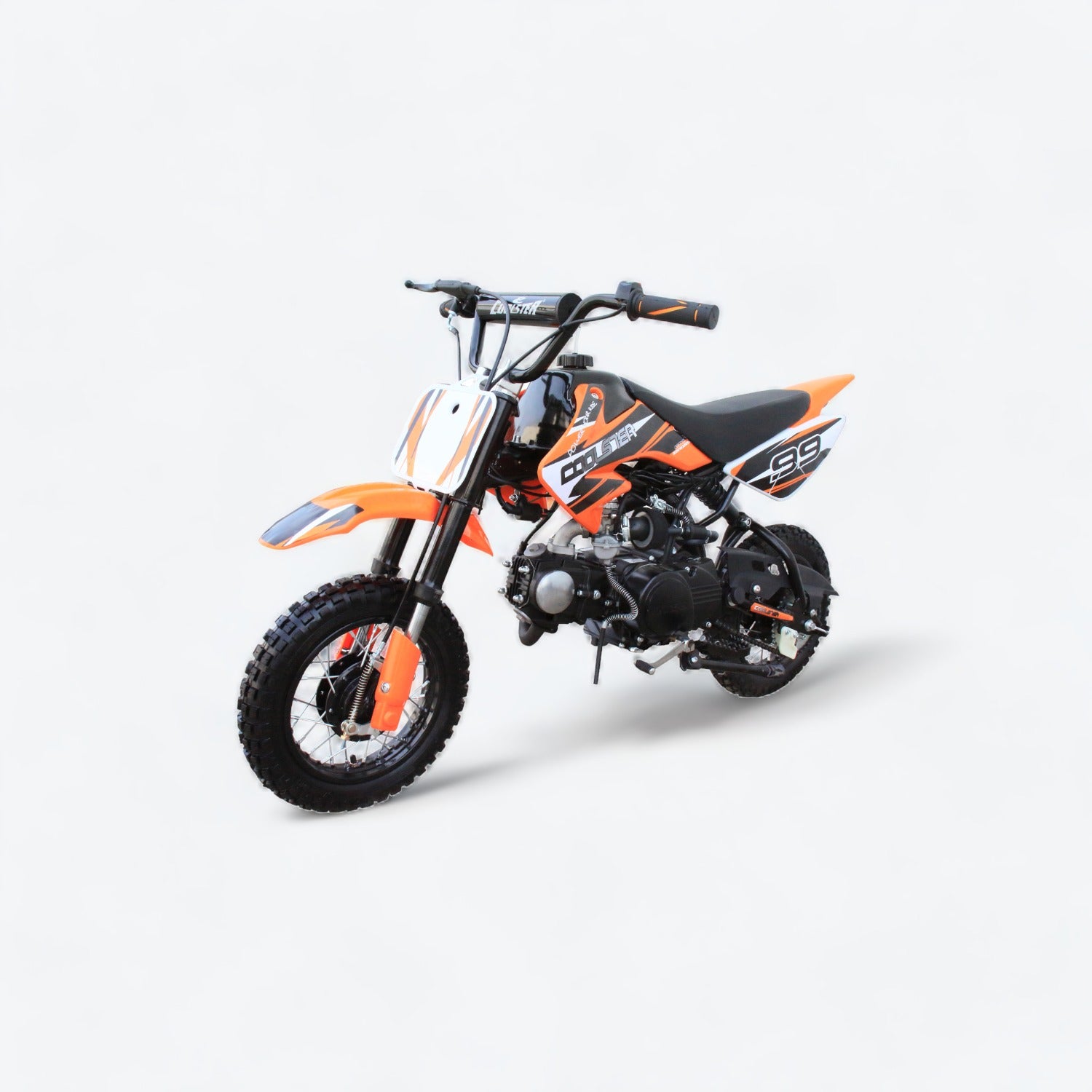 70cc Gas 3 Speed Dirt Bike, Semi Automatic Motocicleta - Coolster QG-210