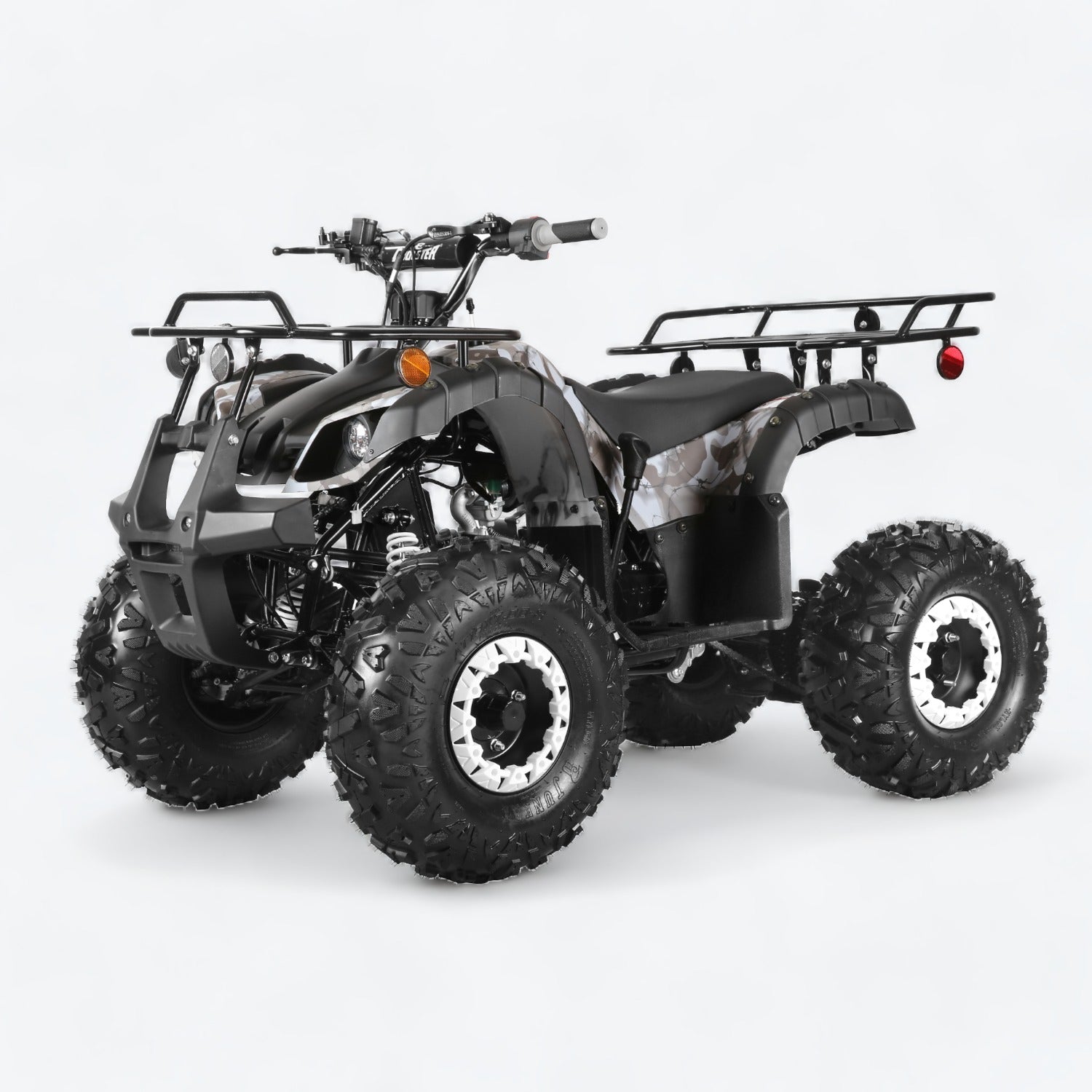 125cc semi-automatic ATV with reverse gear