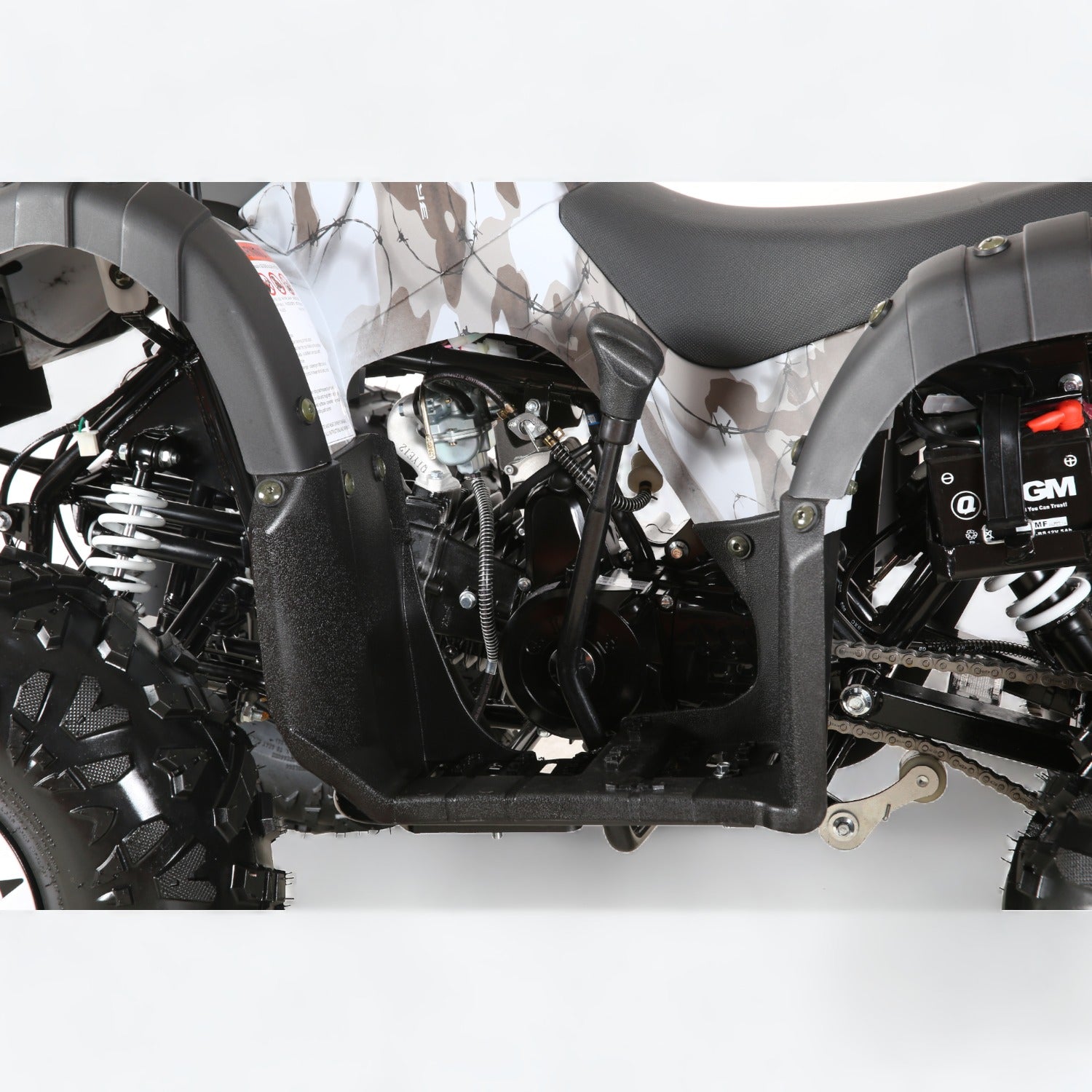 125cc ATV Youth Quad, Off-Road 4-Wheeler - Coolster 3125XR8U2