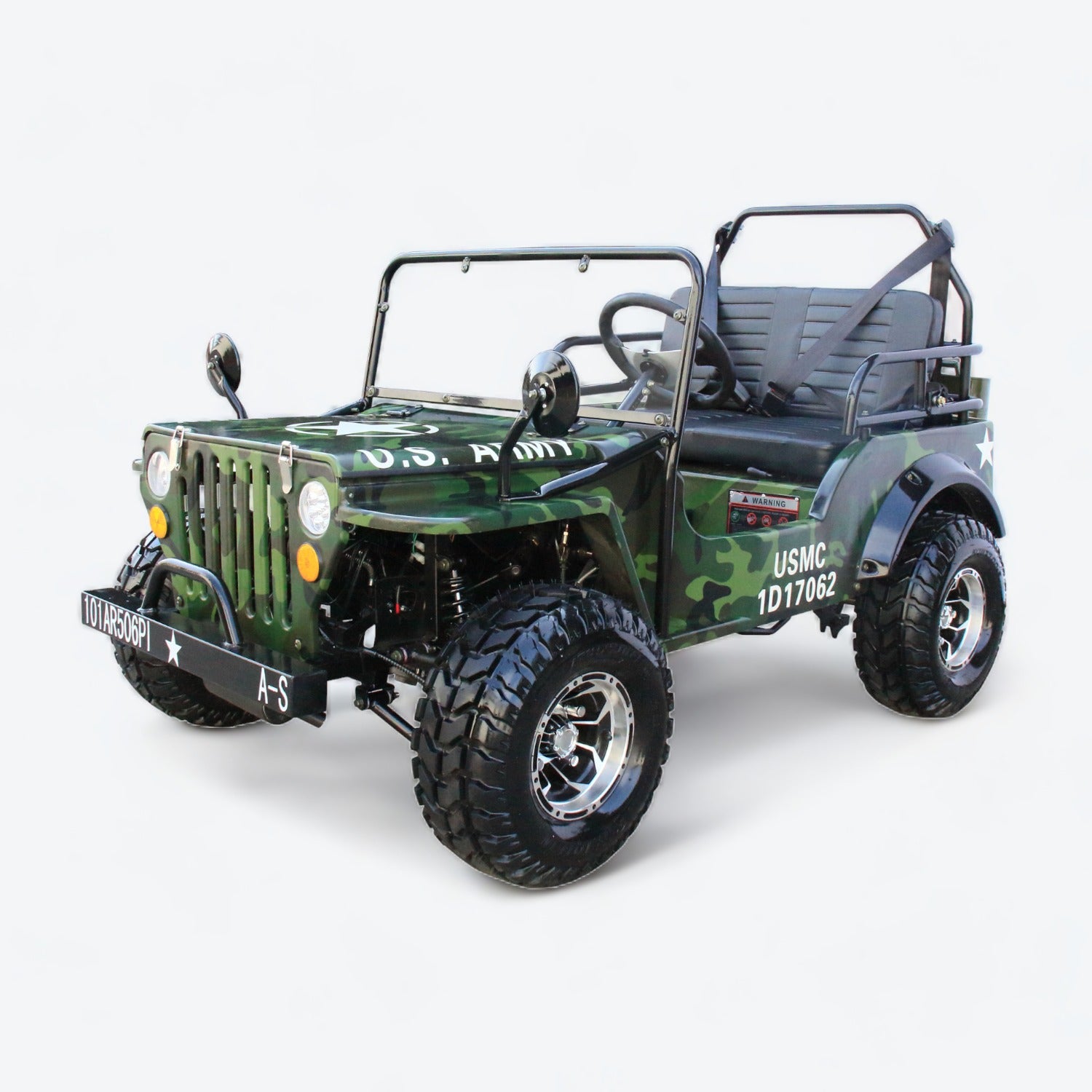 125cc Mini Jeep, Willy's Styled Go Kart - Coolster GK-6125A