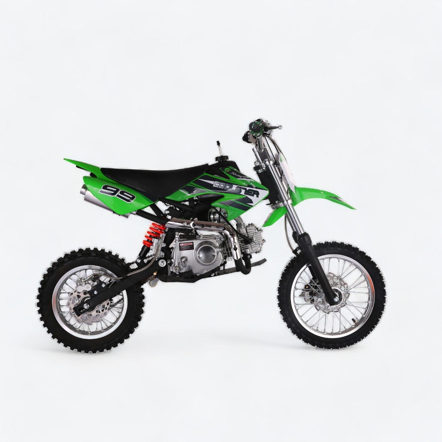 125cc Manual 3 Speed Dirt Bike - Coolster QG-214-2
