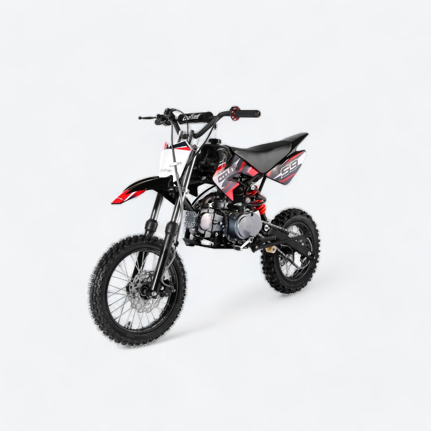 125cc Semi-Auto 3 Speed Gas Dirt Bike - Coolster 214S-2