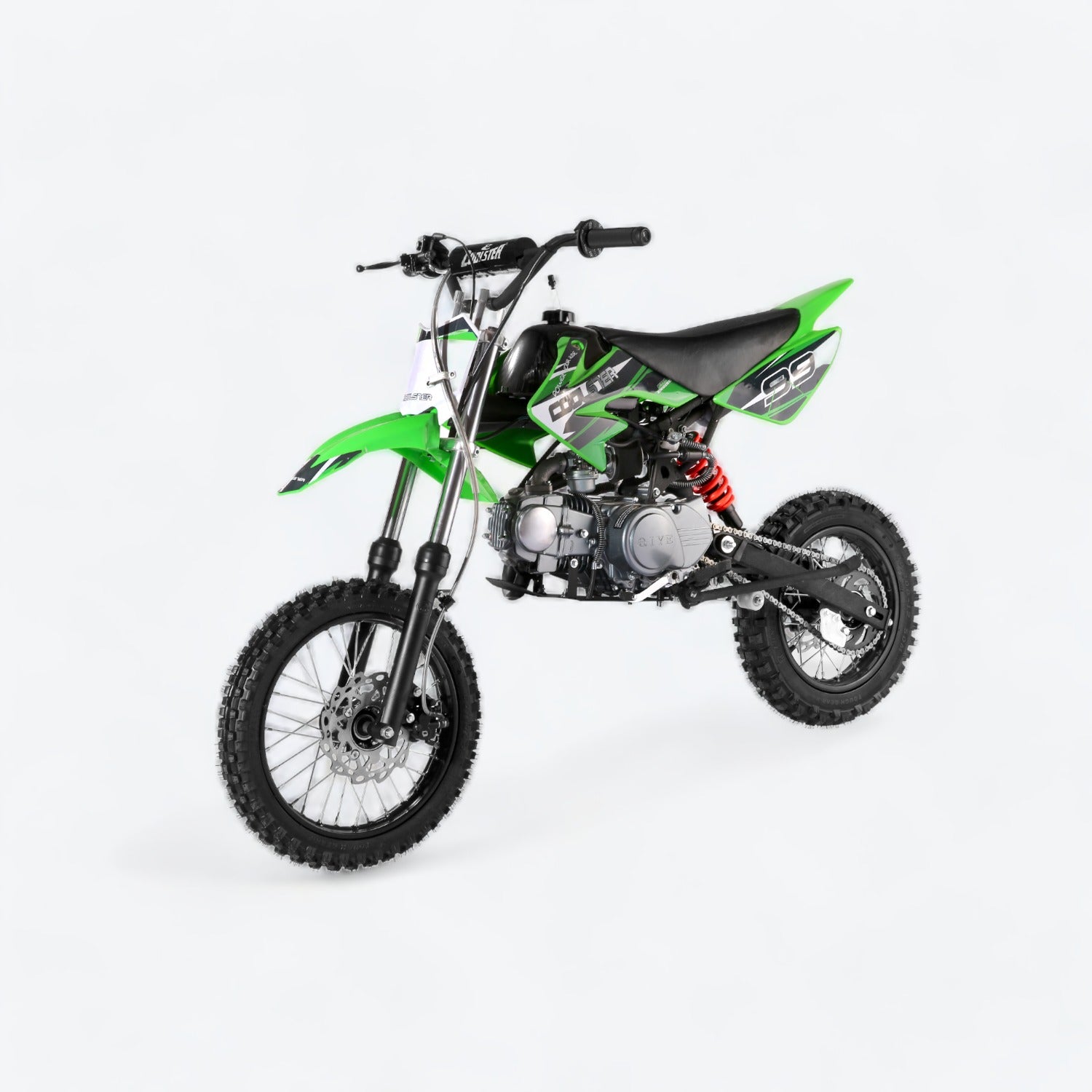 125cc Semi-Auto 3 Speed Gas Dirt Bike - Coolster 214S-2