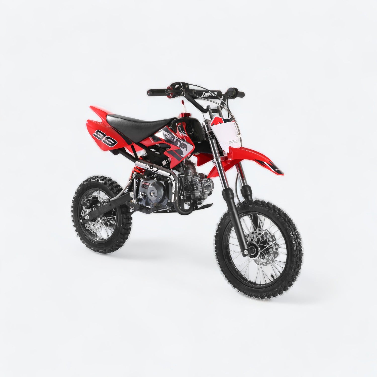 125cc Semi-Auto 3 Speed Gas Dirt Bike - Coolster 214S-2
