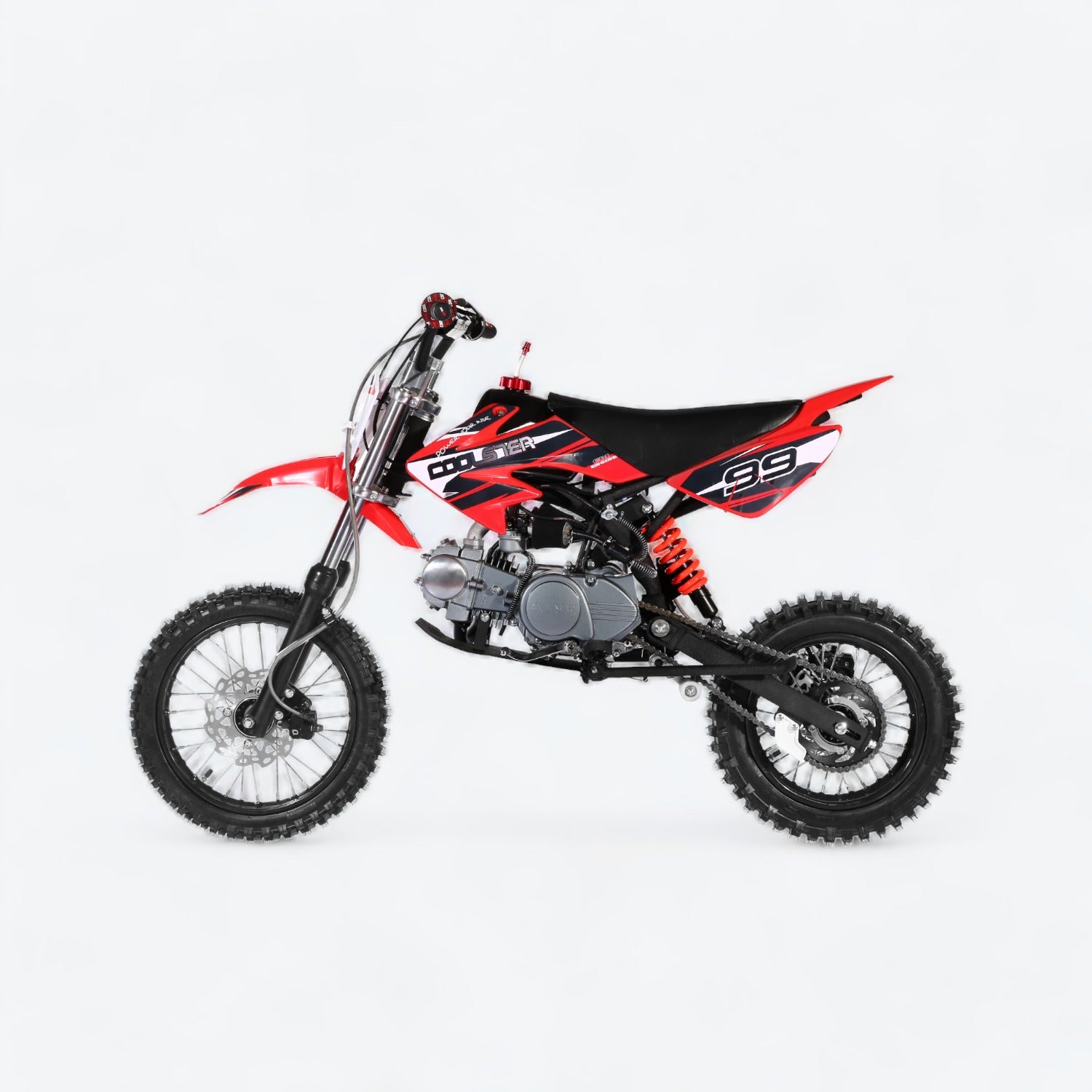 125cc Semi-Auto 3 Speed Gas Dirt Bike - Coolster 214S-2