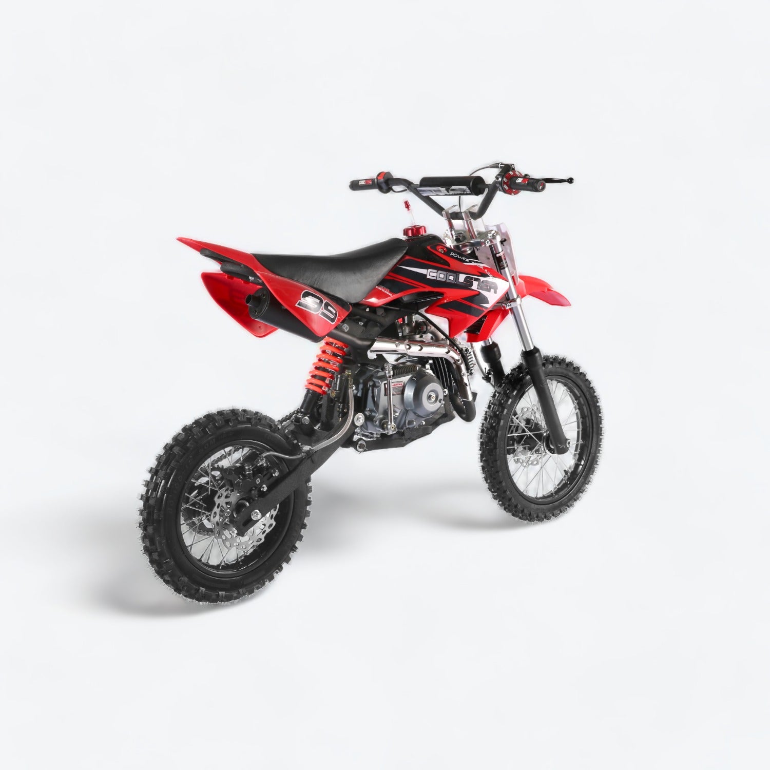 125cc Semi-Auto 3 Speed Gas Dirt Bike - Coolster 214S-2