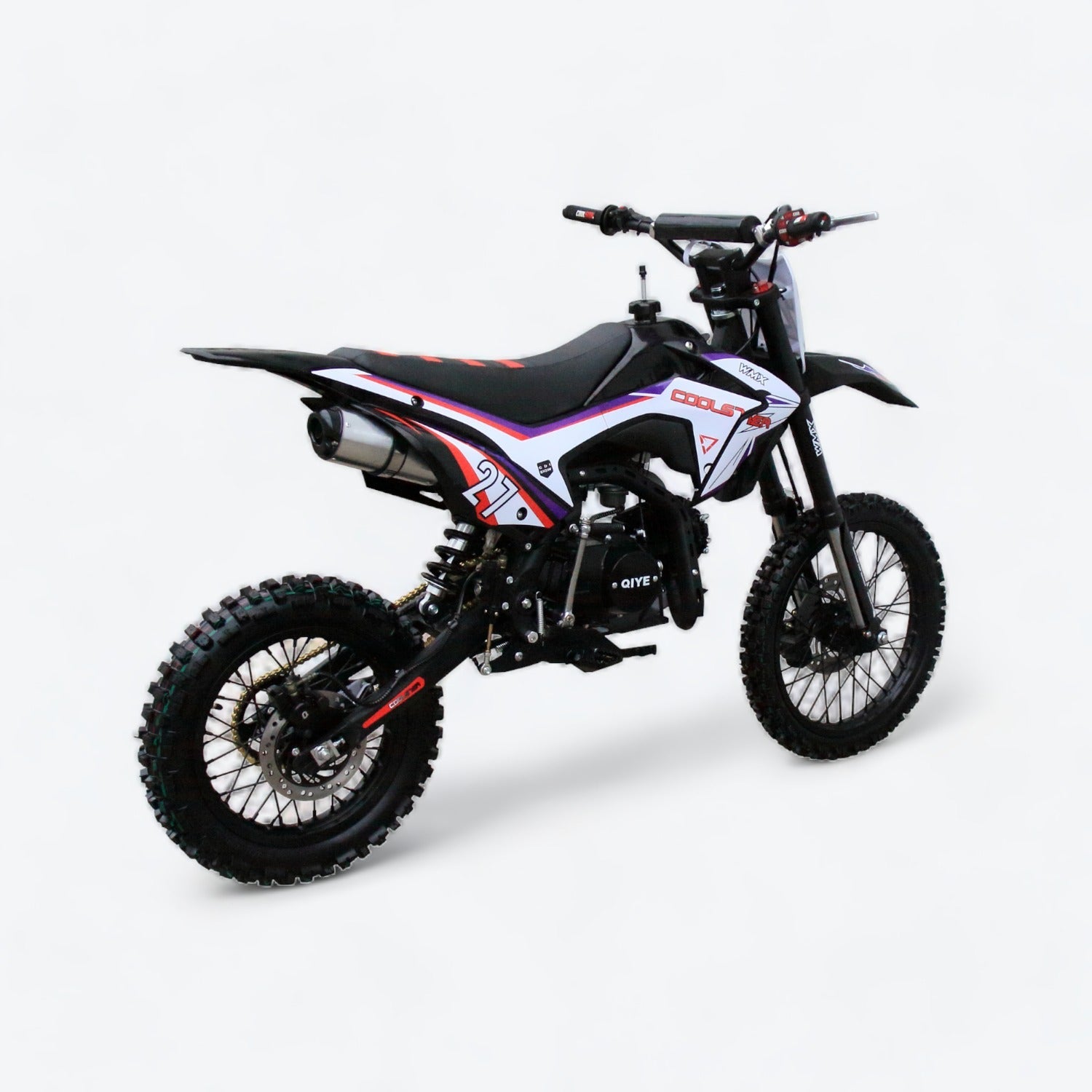 125cc off-road motorcycle