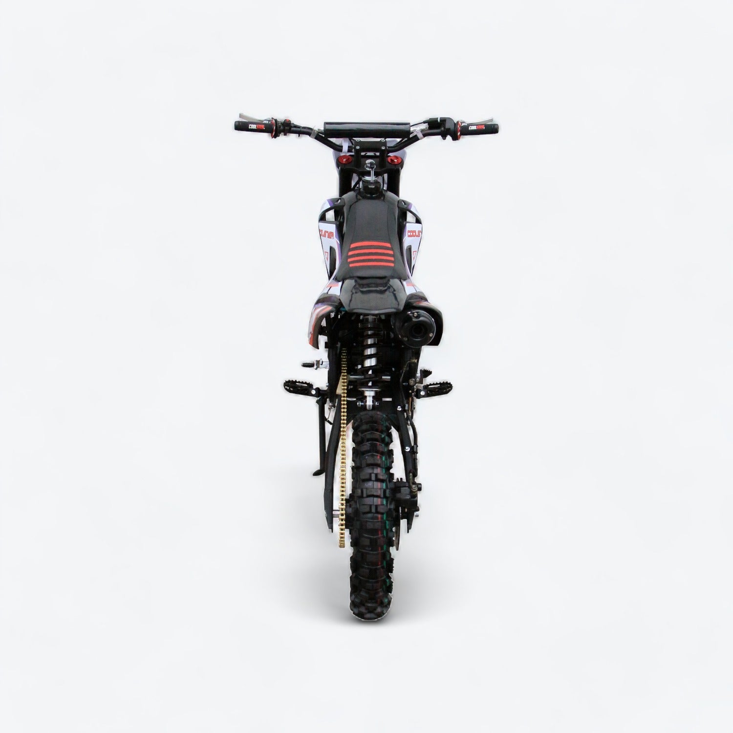 125cc Dirt Bike, 3 Speed Manual Gas Off-Road Motorcycle - Coolster M-125