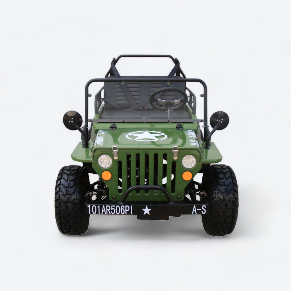125cc Mini Jeep – Willy Styled Go-Kart: 6125A